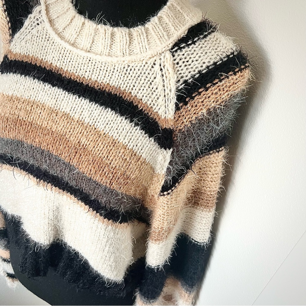 LIKE NEW • Free People Snowbird Sweater in Caramel • - Picture 4 of 9